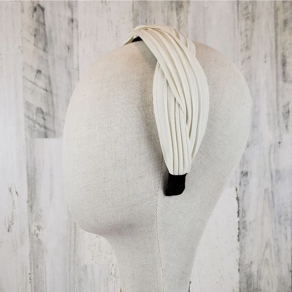 Ivory Braided Headband